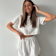 Пижама 307 бел структ