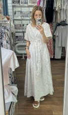 Платье 34160 беж,син